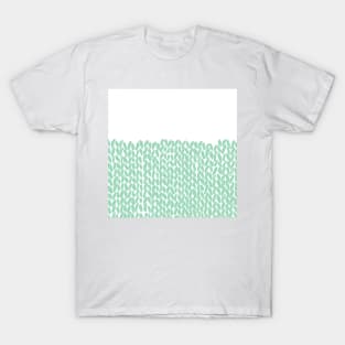 Half Knit Mint T-Shirt